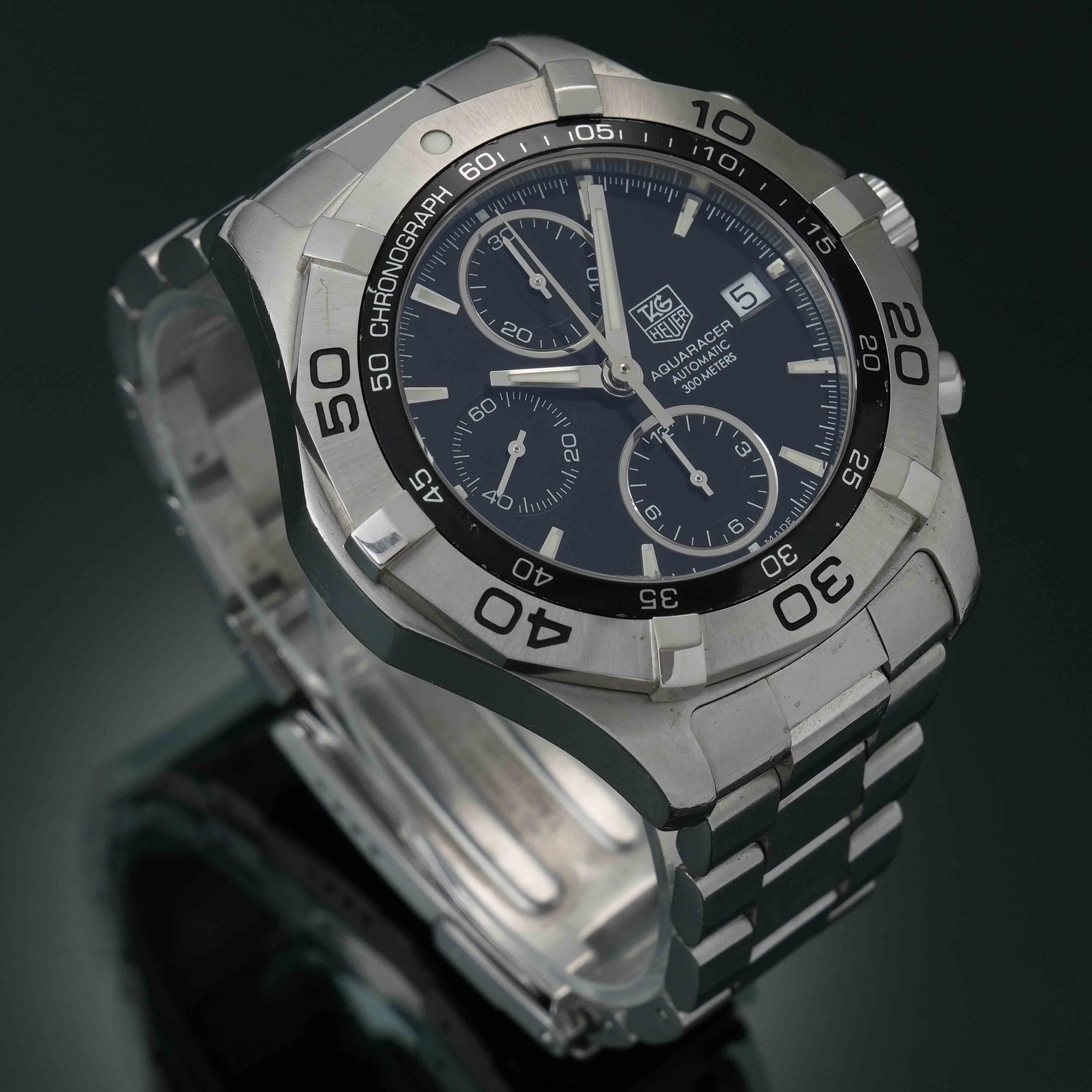 TAG HEUER(USED)태그호이어 아쿠아레이서 크로노 CAF2110